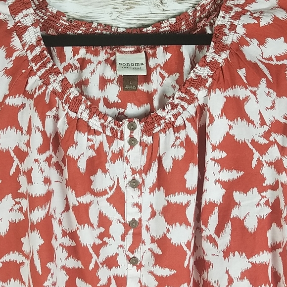 Sonoma, multi-color Hobo top, size L - Picture 3 of 6